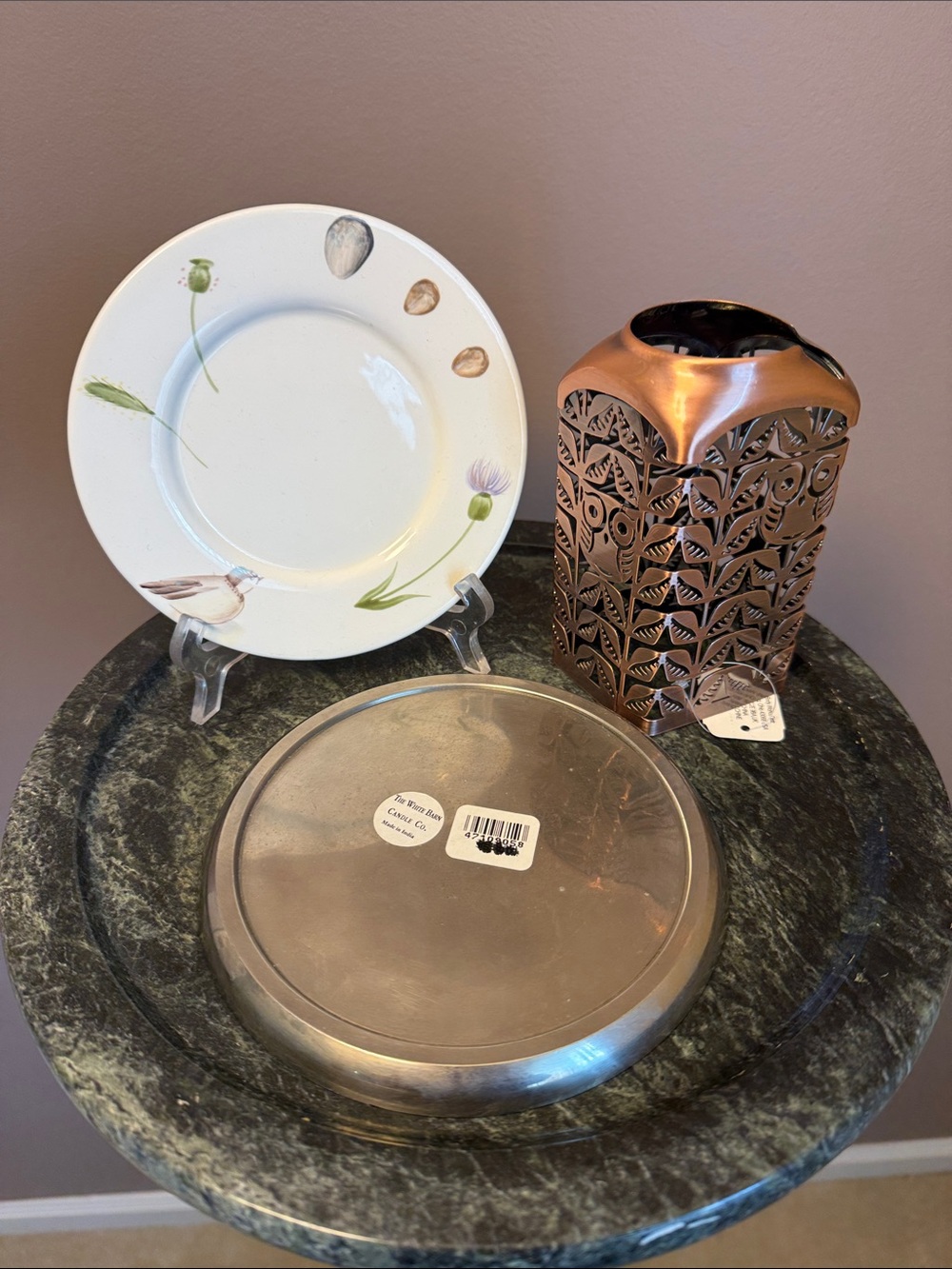 Bath & Body Work Accessories -a mix of VINTAGE and newer soap and candleholders